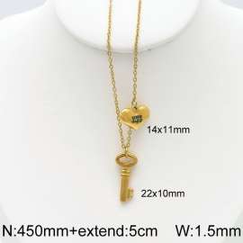 SS Gold-Plating Necklace