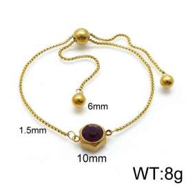 Stainless Steel Gold-plating Bracelet