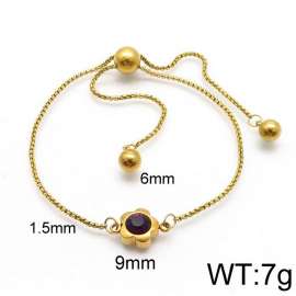 Stainless Steel Gold-plating Bracelet