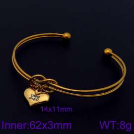 Stainless Steel Gold-plating Bangle