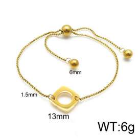 Stainless Steel Gold-plating Bracelet