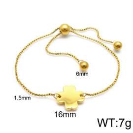 Stainless Steel Gold-plating Bracelet