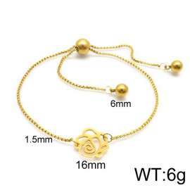 Stainless Steel Gold-plating Bracelet