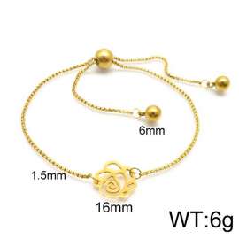 Stainless Steel Gold-plating Bracelet