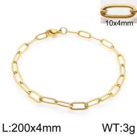 Stainless Steel Gold-plating Bracelet