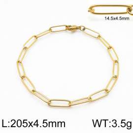 Stainless Steel Gold-plating Bracelet