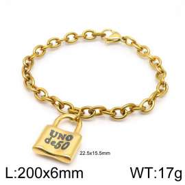 Stainless Steel Gold-plating Bracelet