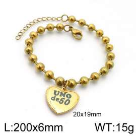 Stainless Steel Gold-plating Bracelet