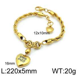 Stainless Steel Gold-plating Bracelet