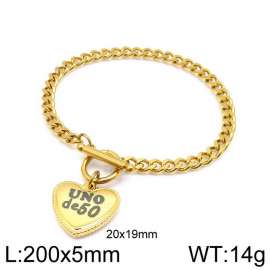 Stainless Steel Gold-plating Bracelet