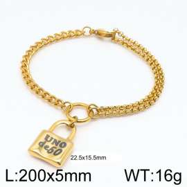 Stainless Steel Gold-plating Bracelet