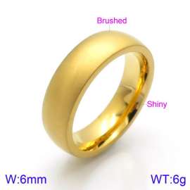 Stainless Steel Gold-plating Ring