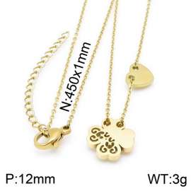 SS Gold-Plating Necklace