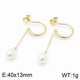 SS Gold-Plating Earring