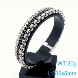 Stainless Steel Bracelet(Men)