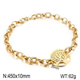 Stainless Steel Gold-plating Bracelet