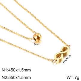 SS Gold-Plating Necklace