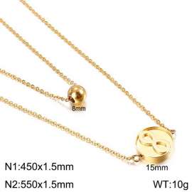 SS Gold-Plating Necklace