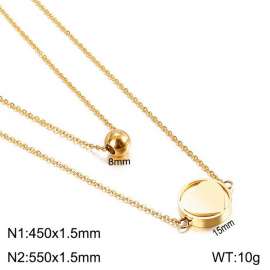 SS Gold-Plating Necklace