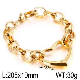 Stainless Steel Gold-plating Bracelet