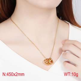 SS Gold-Plating Necklace