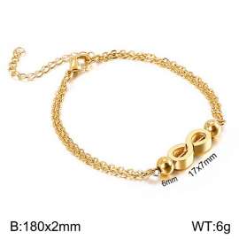 Stainless Steel Gold-plating Bracelet