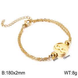 Stainless Steel Gold-plating Bracelet