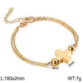 Stainless Steel Gold-plating Bracelet