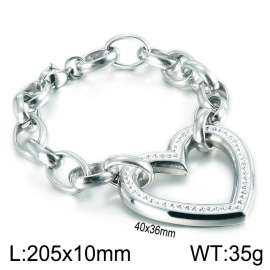 Stainless Steel Stone Bracelet