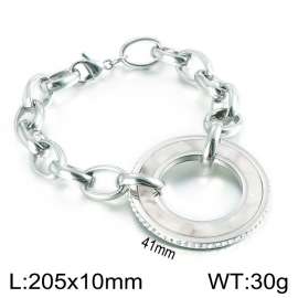 Stainless Steel Stone Bracelet