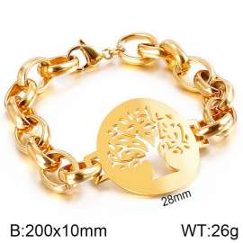 Stainless Steel Gold-plating Bracelet