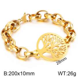 Stainless Steel Gold-plating Bracelet