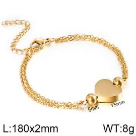 Stainless Steel Gold-plating Bracelet