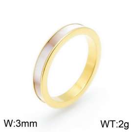 Stainless Steel Gold-plating Ring