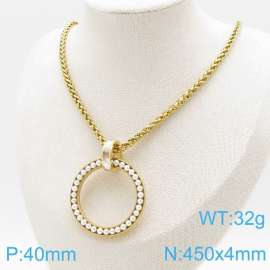 SS Gold-Plating Necklace