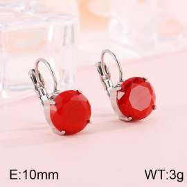 Stainless Steel Stone&Crystal Earring