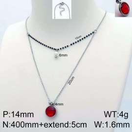 Stainless Steel Stone Necklace