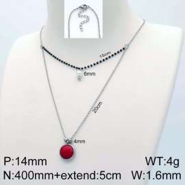Stainless Steel Stone Necklace