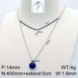 Stainless Steel Stone Necklace