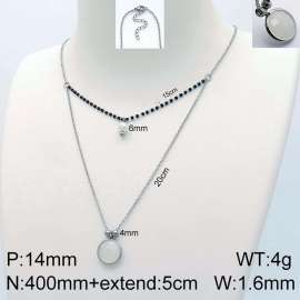 Stainless Steel Stone Necklace