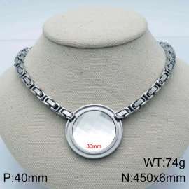 Stainless Steel Stone Necklace