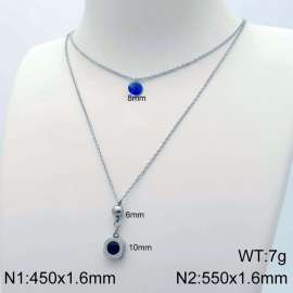Stainless Steel Stone Necklace