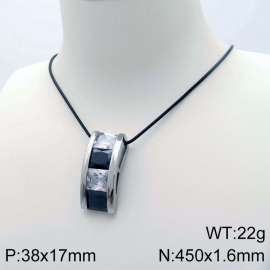 Stainless Steel Stone Necklace