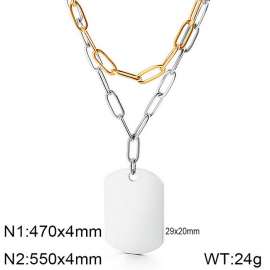 SS Gold-Plating Necklace