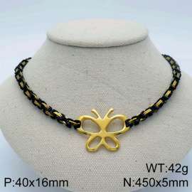 SS Gold-Plating Necklace