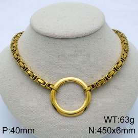 SS Gold-Plating Necklace