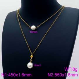 SS Gold-Plating Necklace