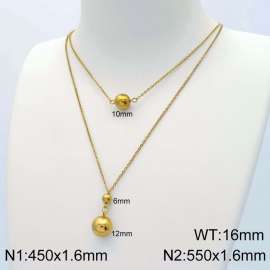 SS Gold-Plating Necklace