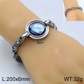 Stainless Steel Stone Bracelet