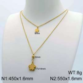 SS Gold-Plating Necklace